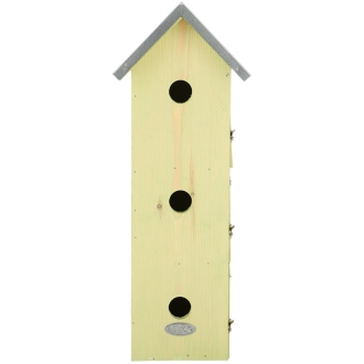 Esschert Design Nistkasten Spatzenvilla vertikal - Vogelhaus für Spatzen