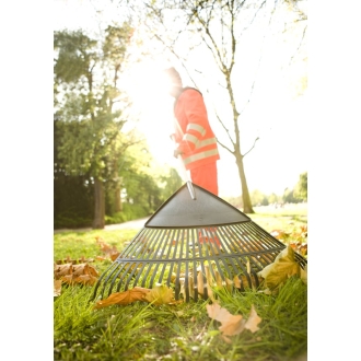FLORA Landschaftsbesen 75cm, Laubbesen für große Flächen, mit Stiel Ø28x1500mm
