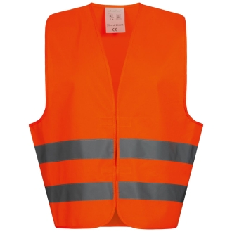 Wicatex Warnweste orange - Warnschutzweste Polyester - Universalgröße