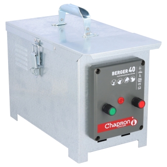 Chapron Weidezaungerät Berger 40 - 15.000 Volt - 3 Joule - 12V Elektrozaungerät