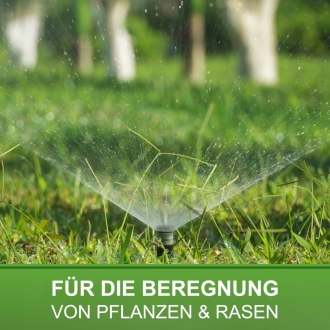 Mini Regner 360° Messing, 1/2 Zoll, Miniregner, Rasensprenger, Sprinkler, Sprühregner