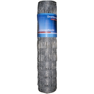 hadra 50m Wildzaun Typ 100/15/15, dickverzinkt, 100cm, Schafzaun, Schafdraht, Knotengeflecht