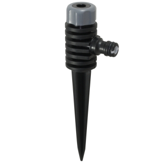 Sprühregner mit Erdspieß, Miniregner 360° Rasensprenger, Minisprinkler, Gartensprinkler