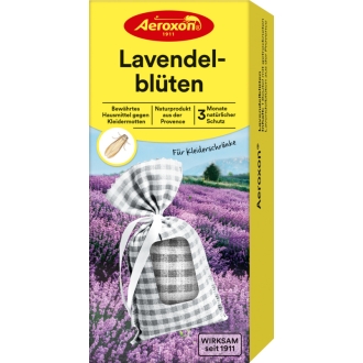 Aeroxon Lavendelblüten Beutel, angenehmer Duft für Kleiderschränke