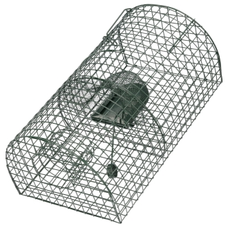 Ratten Massenfänger Alive - Lebendfalle für Ratten - Rattenfalle 40x24x18cm