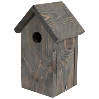 Nistkasten Kiefernholz 15x13x25cm - Meisenkasten - Vogelhaus für Meisen - sortiert
