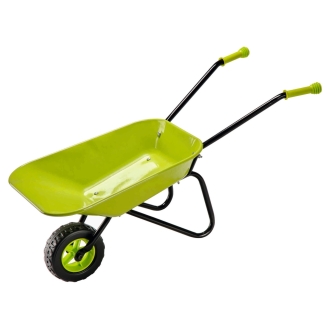 Freund-Victoria Kinderschubkarre 68088, grün, Metall, Schubkarre für Kinder