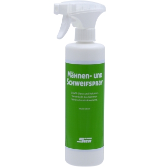 SICA Mähnen- und Schweifspray 500ml, Pumpspray, für Mähne und Schweif von Ponys und Pferden