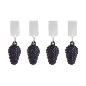Esschert Design Tischtuchgewichte Obst TW33, 4er Set, verschiedene Designs