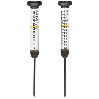 Esschert Design Riesen-Regenmesser 105cm, Regenmesser, Niederschlagsmesser, TH86