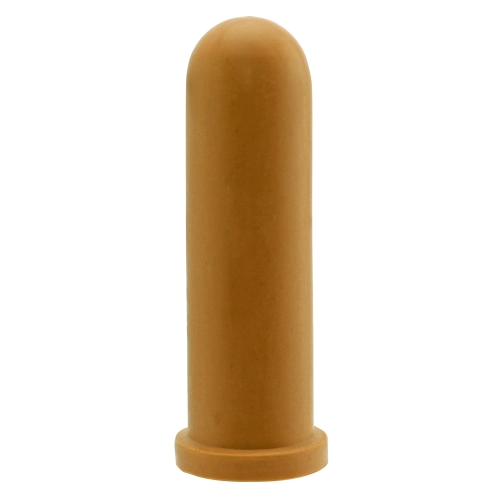 GEWA Kälbersauger Naturkautschuk, zylindrisch, 10cm, Kreuzschlitz, besonders weicher Sauger für Kälb