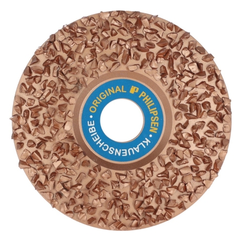 IP Philipsen Klauenscheibe 115mm, dicht bestückt, Klauenschleifscheibe
