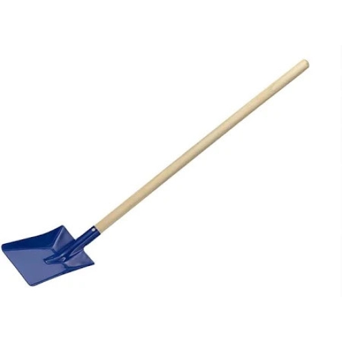 Kinder-Gartenschaufel mit Stiel, farblich sortiert, Gesamtlänge 65 cm