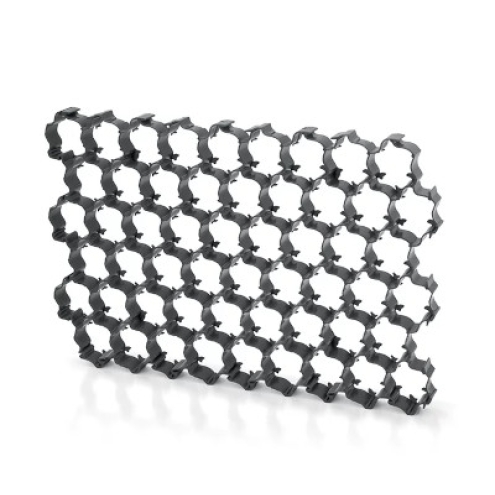Rasengitterplatte Kunststoff, Maße ca. 60 x 40 x 3,3 cm, schwarz, Gewicht ca. 1 kg