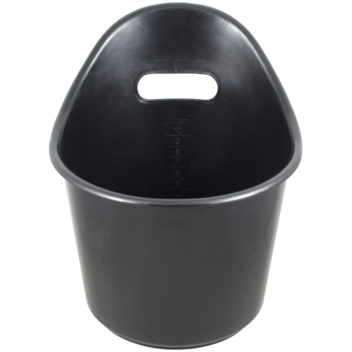 Original Butjenter Kälberstapfen, 10 Liter, schwarz, Kälbertränkeeimer, Universaleimer