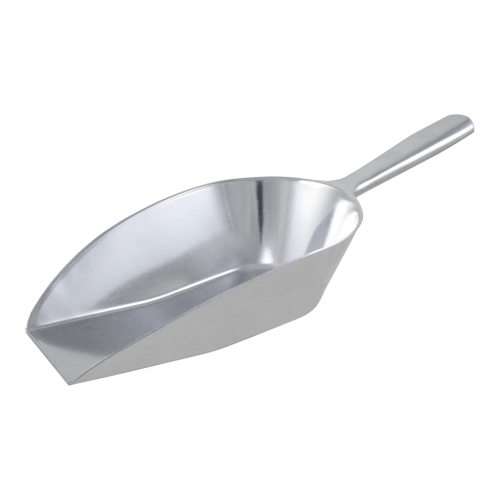 Wilesco Abwiegeschaufel 3000g, 430mm, Aluminium Futterschaufel mit Außengriff