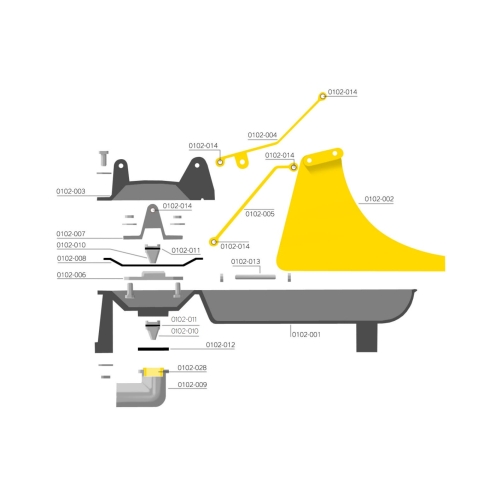 9x Eider Lagerbuchsen für Weidepumpe E2, Ersatzteil-Nr. 0102-014