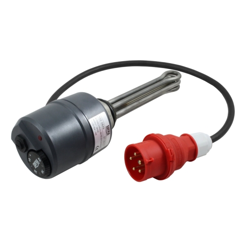 Suevia Einschraubheizkörper 3000W, 400V (Stecker rot) für Heizgerät Mod. 300 - 102.0849