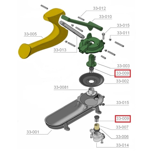 OASE Ventilkegel für Weidepumpe 75 und 75-E, Ersatzteil-Nr. 010-803