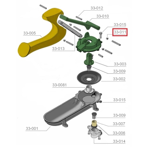 8x OASE Lagerbuchsen für Weidepumpe 75 und 75-E, Ersatzteil-Nr. 010-812