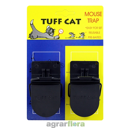 2x Mausefalle Tuff-Cat, hygienische und wiederverwendbare Mausefalle