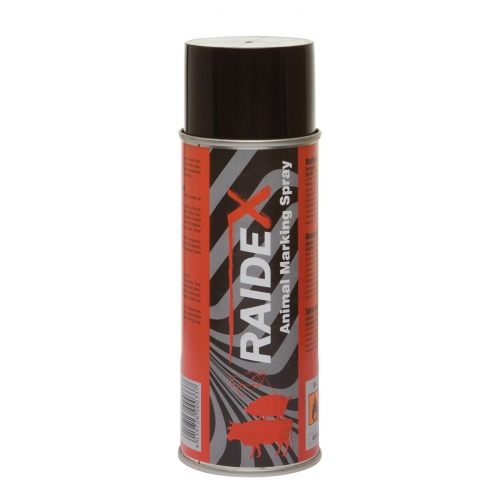 Raidex Viehzeichenspray 200ml Rot, Markierungsspray zur Kennzeichnung von Tieren