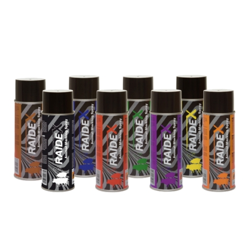 Raidex Viehzeichenspray 400ml Blau, Markierungsspray zur Kennzeichnung von Tieren