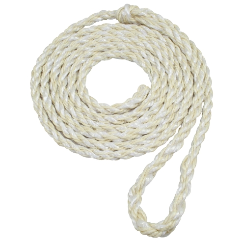 10x Viehtransportstrick Sisal-PP, Ø10mm, 300cm, große Schlaufe, Sisalstrick für Viehtransporte