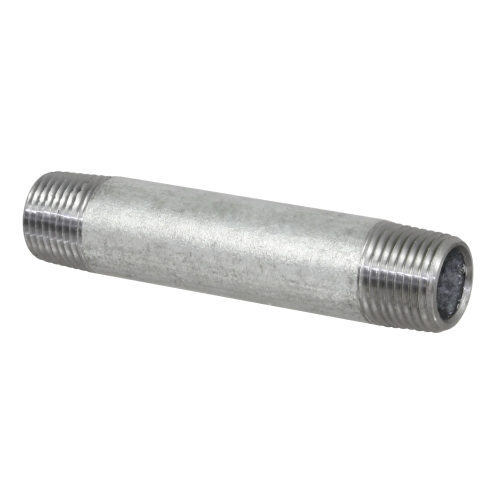 Temperguss Rohrnippel, 3/4 Zoll AG, 60mm, beidseitig mit Außengewinde, Nr. 23