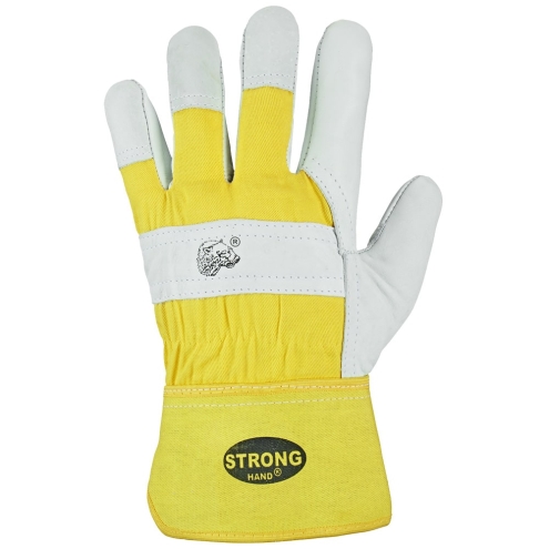 Stronghand Winter Arbeitshandschuhe Eisbär - Rindsleder Handschuhe - Größe 10/XL