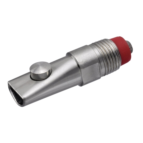 Monoflo Beißnippel OPTIFLO, 1/2 Zoll, 63mm, mit Druckknopf für Ferkel bis 35kg