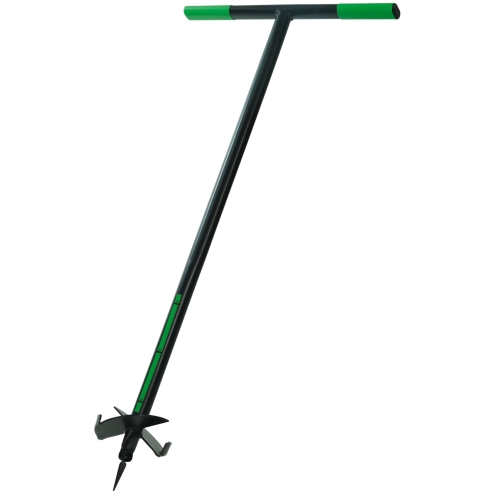 Freund-Victoria Erdlochbohrer 67496, Ø150mm, 106cm, mit Stahlstiel und Tiefenskala, 1990639