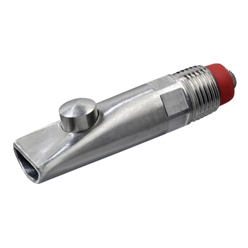 Monoflo Beißnippel OPTIFLO, 1/2 Zoll, 78mm, mit Druckknopf für Mastschweine und Kälber