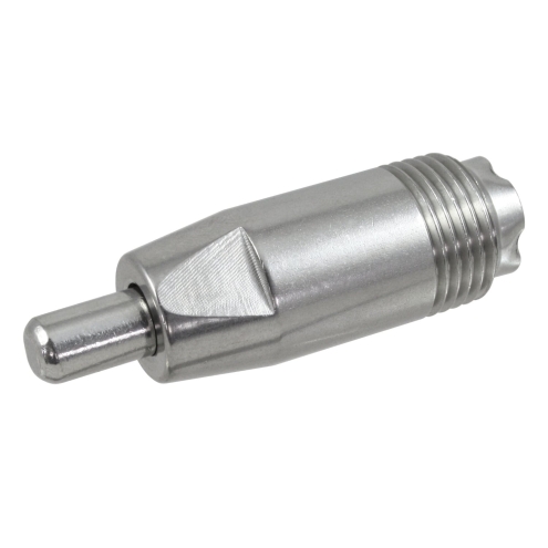 Niederdruck-Trognippel PREMIUM-LINE 1/2 Zoll, 60mm, NIRO, Drucknippel für Schweine