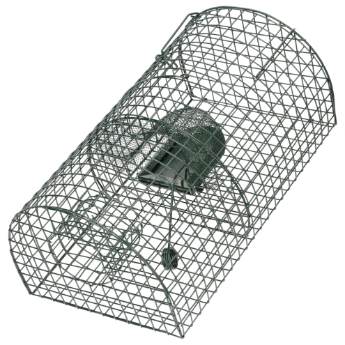 Ratten Massenfänger Alive - Lebendfalle für Ratten - Rattenfalle 40x24x18cm