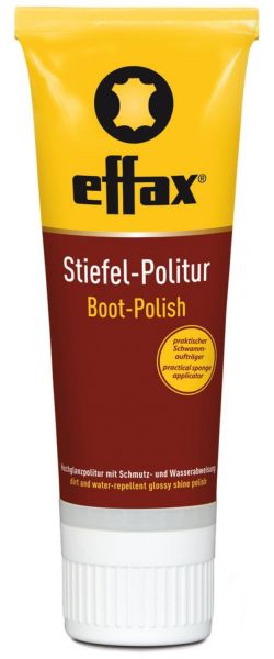 Effax® Stiefel-Politur 75ml, schwarz, Hochglanzpolitur mit Schmutz- und Wasserabweisung