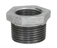 Temperguss Reduzierstück, 1/1 x 1/2 Zoll, AG-IG, Außengewinde x Innengewinde, Nr. 241 Temperguss Reduzierstück, 1/1 x 1/2 Zoll, AG-IG, Außengewinde x Innengewinde, Nr. 241