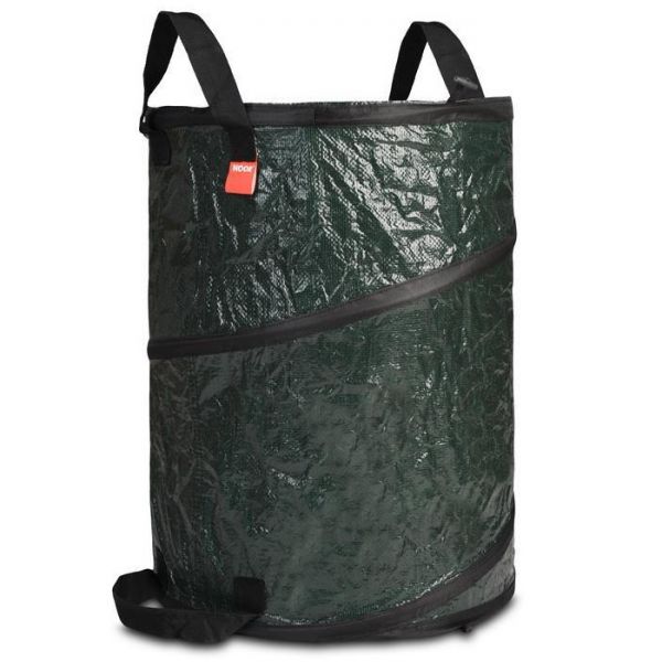 Noor Pop-Up Laubsack 100 Liter, Gartensack für Laub und Gartenabfälle, Ø45x60cm (M)