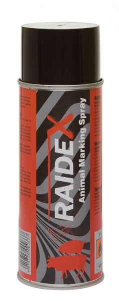 Raidex® Viehzeichenspray 500ml Rot, Markierungsspray zur Kennzeichnung von Tieren