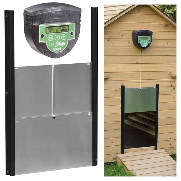 Brinsea ChickSafe ADVANCE, Automatische Hühnertür, Hühnerklappe, Hühnerstall Türöffner