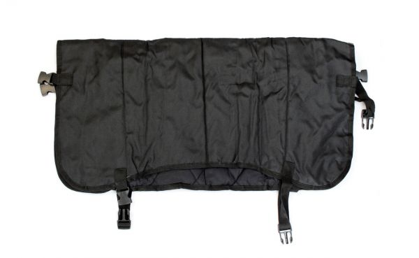 GEWA Kälberdecke gesteppt, schwarz, 70cm, schützt Kälber vor Regen und Kälte