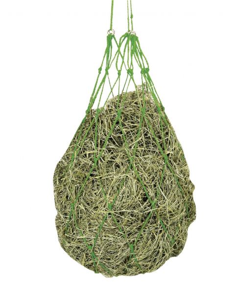 Heunetz grobmaschig 10x10cm, grün, Futternetz für Pferde