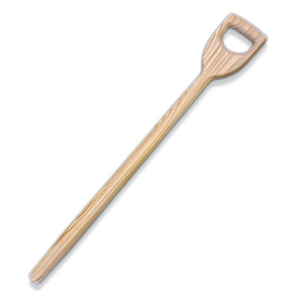 Holz D-Griff-Stiel gerade 40mm, Länge 90 cm