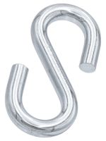 S-Haken 4x35mm verzinkt - Abstand 4mm - Aufhängehaken - Metallhaken S-Haken 4x35mm verzinkt - Abstand 4mm - Aufhängehaken - Metallhaken