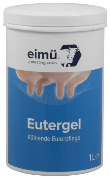 eimü® Eutergel 1 Liter Dose, Pflegebalsam, kühlende Euterpflege für Kühe und Rinder