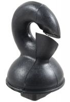 25x Zusatzisolator in Ringform, Zweitisolator für ovale Metallpfähle 25x Zusatzisolator in Ringform, Zweitisolator für ovale Metallpfähle