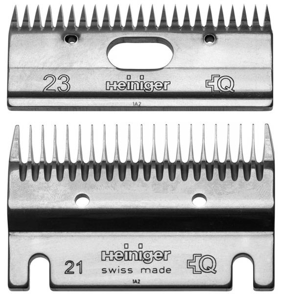 Heiniger Schermessersatz 21/23 Zähne, Standard Schermesser für Rinder