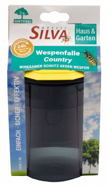 Silva Wespenfalle Country, giftrfeie und umweltfreundliche Falle zur Wespenbekämpfung