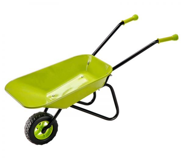 Freund-Victoria Kinderschubkarre 68088, grün, Metall, Schubkarre für Kinder