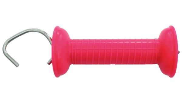 Lister Torgriff WZ600, NEON PINK, mit Haken, einfache Zugfeder, breiter Handschutz